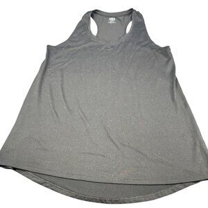 Athletic Works Womens Size Medium Tank Top Racerback Black Preowned